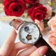 Best Replica Omega Moon phase Ladies watch SS Blue Leather strap (3)_th.jpg